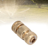 Garden Hose Quick Connect 1/2 Inch Brass Material Removable Wide Range of Applications Durable Hose Connectors