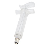 Veterinary Use Syringe Plastic Steel Adjustable Manual Feeding Injector for Livestock Farm20ml 14.5cm / 5.7in In Australia - Darrahopens
