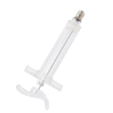 Veterinary Use Syringe Plastic Steel Adjustable Manual Feeding Injector for Livestock Farm20ml 14.5cm / 5.7in