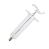 Veterinary Use Syringe Plastic Steel Adjustable Manual Feeding Injector for Livestock Farm50ml 16.5cm / 6.5in