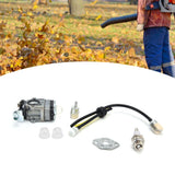 Carburetor Kit Spark Plug Oil Tube Assembly for Poulanpro 46cc Pr46bt Poulan Pro Blower Kit 967086901