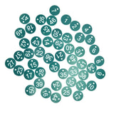 50PCS Numbered Label Numbered Tag for Farm Livestock Beekeeping Husbandry Breeding Supplies1-50 Green In Australia - Darrahopens