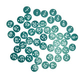 50PCS Numbered Label Numbered Tag for Farm Livestock Beekeeping Husbandry Breeding Supplies1-50 Green In Australia - Darrahopens