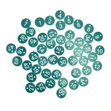 50PCS Numbered Label Numbered Tag for Farm Livestock Beekeeping Husbandry Breeding Supplies1-50 Green In Australia - Darrahopens