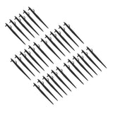30PCS Micro Sprinkler Bracket Plastic Ground Insertion Rod Irrigation Drip Support Stake for Gardening