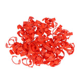 100PCS/Bag Poultry Leg Bands ClipOn Foot Rings with 01100 Numbers for Chicken Duck Goose Supplies In Australia - Darrahopens