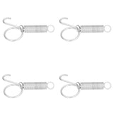 20PCS Cage Door Spring Hook Metal Finger Spring Latch Hook for Fixing Rabbit Pet Cage Door Farming EquipmentL 7.3x2.2cm In Australia - Darrahopens