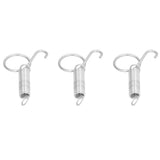 20PCS Cage Door Spring Hook Metal Finger Spring Latch Hook for Fixing Rabbit Pet Cage Door Farming EquipmentL 7.3x2.2cm
