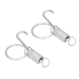 20PCS Cage Door Spring Hook Metal Finger Spring Latch Hook for Fixing Rabbit Pet Cage Door Farming EquipmentS 6x2.1cm In Australia - Darrahopens