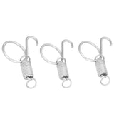 20PCS Cage Door Spring Hook Metal Finger Spring Latch Hook for Fixing Rabbit Pet Cage Door Farming EquipmentS 6x2.1cm In Australia - Darrahopens