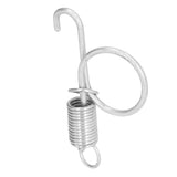 20PCS Cage Door Spring Hook Metal Finger Spring Latch Hook for Fixing Rabbit Pet Cage Door Farming EquipmentS 6x2.1cm