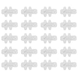 20PCS Rabbits Cage Cards Galvanized Sheet Iron Rabbits Cage Door Feeder Card Farming Equipment In Australia - Darrahopens