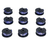 9Pcs Trimmer Spool Line with Cap Replacement Parts Fit for Ryobi 18/24/40V Lawn Mower In Australia - Darrahopens