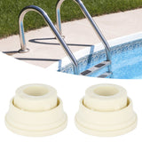 2Pcs Swimming Pool Ladder Rubber Plug Ladder Safety Bumper Swimming Pool Accessory