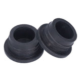 2Pcs Black Pool Ladder Rubber Bumper Safety Guard Swimming Pool Ladder Replacement