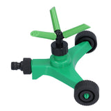 360 Degree Automatic Rotating Sprinkler 3 Arms Watering Nozzle for Garden Lawn Agriculture
