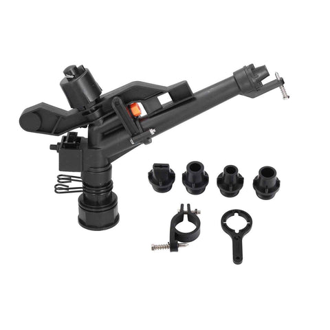 G 1‑1/2 Irrigation Sprinkler ABS Adjustable Rocker Arm Large Flow Impact Sprinkler for Garden Lawn In Australia - Darrahopens