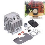 Cylinder Piston Exhaust Muffler Gasket Kit Fit for Stihl FS75 FS80 FS85 Brush Cutter Trimmer