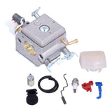 9Pcs/Set Carburetor Intake Manifold Fuel Filter Kit 503869601 Fit for Husqvarna 350 346XP 353 340 345