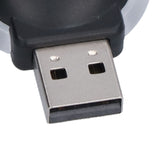 Ultrasonic Pest Repeller USB 3 Levels Intelligent Frequency Conversion Environmental Protection Mouse RepellerBlack