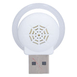 Ultrasonic Pest Repeller USB 3 Levels Intelligent Frequency Conversion Environmental Protection Mouse RepellerWhite