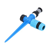 Lawn Sprinkler 1/2 in 360° Rotatable Adjustable Irrigation Sprayer with Ground Spike for Fruit Trees Shrubs Greenhouses