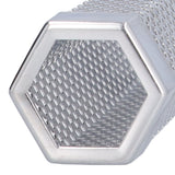 Smoker Tube 304 Stainless Steel Portable Hex Stable Barbecue Smoke Generator Pipe for Cold Hot Smoking Grilled Foods15.4x5cm(6 Inches)