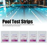 5 Packs Pool Test Strips Fast Detection Easily Read Clear Results Reliable Uric Acid Test Paper for Swimming Pools Spas