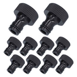 10Pcs 15mm Thread Adapter Plastic Sealable Durable Hose Connector for Courtyard GardenG3/4 Female Thread In Australia - Darrahopens