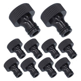 10Pcs 15mm Thread Adapter Plastic Sealable Durable Hose Connector for Courtyard GardenG3/4 Female Thread In Australia - Darrahopens