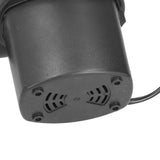 12V Air Pump ABS Electric Inflation Pump with 3 Nozzles Powerful Portable for Inflatable Toy Boat