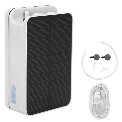 Solar Pond Pump Portable 2200mAh Large Capacity Battery Overcharge Protection Air Pump In Australia - Darrahopens
