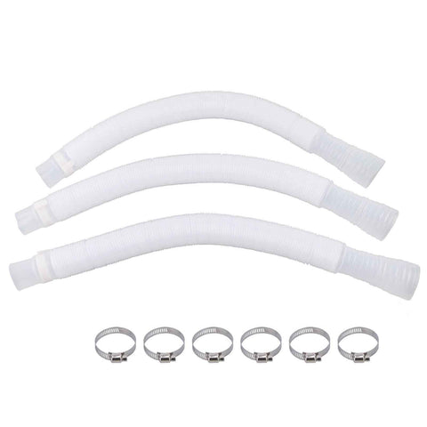 3Pcs Hose Polyethylene Plastic Replacement Pressure Resistant Leak Proof Pool Pump Hose In Australia - Darrahopens