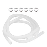 3Pcs Hose Polyethylene Plastic Replacement Pressure Resistant Leak Proof Pool Pump Hose