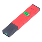 PH Tester Backlight Portable Digital PH Meter ATC High Accuracy Acidity Tester PH Test Pen for Water Soil Red