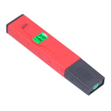 PH Tester Backlight Portable Digital PH Meter ATC High Accuracy Acidity Tester PH Test Pen for Water Soil Red