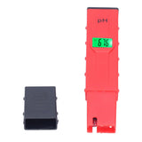 PH Tester Backlight Portable Digital PH Meter ATC High Accuracy Acidity Tester PH Test Pen for Water Soil Red
