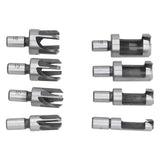 8Pcs Wood Plug Drill Bit Cutter Carbon Steel Industrial Barrel Claw Type Durable Wood Cutter for Electric Drill In Australia - Darrahopens