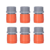 6Pcs Hose Connector Plastic Durable Anti Strong Acid Anti Rust Suction Head Pipe Adapter for Swimming Pool GardenUS Standard