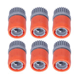 6Pcs Hose Connector Plastic Durable Anti Strong Acid Anti Rust Suction Head Pipe Adapter for Swimming Pool GardenUS Standard
