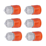6Pcs Hose Connector Plastic Durable Anti Strong Acid Anti Rust Suction Head Pipe Adapter for Swimming Pool GardenEU Standard
