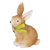 Rabbit Sculpture Simulation Resin Rabbit Ornament Environmentalliy Friendly and Durable for Family and BedroomRabbit B
