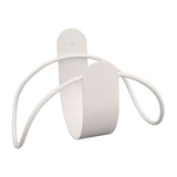 Stainless Steel Garden Hose Bracket Wall Mount Strong Load Bearing Garden Hose Storage Holder Easy To Install Hose Hanger White