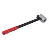 Wallpaper Seam Roller Iron Right Angle Straight Long Handle Smoothing Hand Pressure Roller Tool for PVC Plastic Roofing Decking Membrane