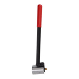Wallpaper Seam Roller Iron Right Angle Straight Long Handle Smoothing Hand Pressure Roller Tool for PVC Plastic Roofing Decking Membrane