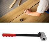 Wallpaper Seam Roller Iron Right Angle Straight Long Handle Smoothing Hand Pressure Roller Tool for PVC Plastic Roofing Decking Membrane