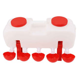 10L Chicken Waterer Semi Automatic Poultry Water Feeder Chicken Coop Accessories for Ducks Goose In Australia - Darrahopens