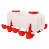 10L Chicken Waterer Semi Automatic Poultry Water Feeder Chicken Coop Accessories for Ducks Goose In Australia - Darrahopens