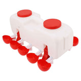 10L Chicken Waterer Semi Automatic Poultry Water Feeder Chicken Coop Accessories for Ducks Goose In Australia - Darrahopens