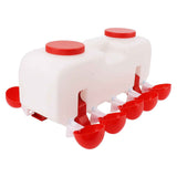 10L Chicken Waterer Semi Automatic Poultry Water Feeder Chicken Coop Accessories for Ducks Goose In Australia - Darrahopens